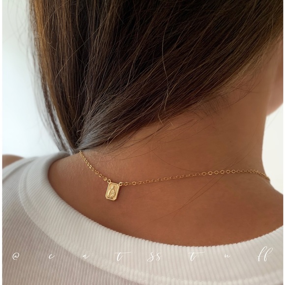 Petite Scapular Necklace - Picture 11 of 14